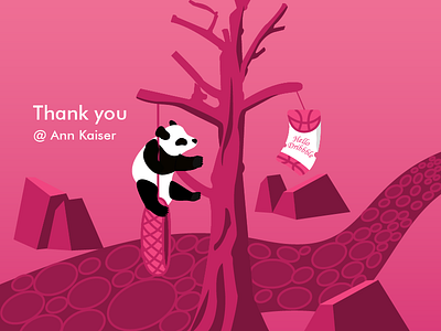 First Shot dribbble first hello panda shot