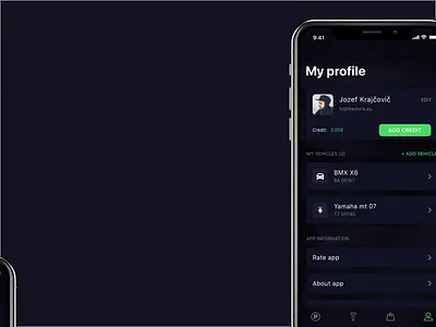 Parkio cars find ios11 list mobileapp on demand parking profile rent
