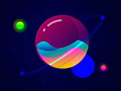 Planet adobe art artist brazil brazilian flat illustration illustrator ilustração photoshop