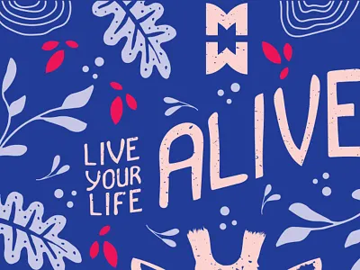 Sneak Peek 2018 Middle Waves Poster branding festival poster gig poster hand lettering illustration middle waves palette poster design