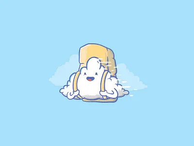 Goin' Where The Wind Blows adventure camp camping cloud hike outdoor