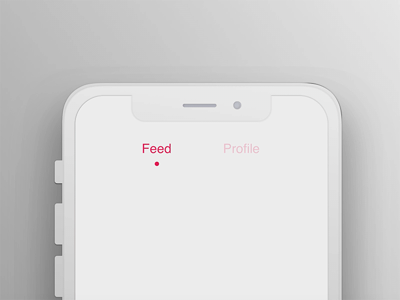 Top Navigation design interaction mobile navigation transition ui ux