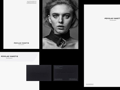 Povilas Vaketis photographer beauty branding fashion identity logo minimal type typeface