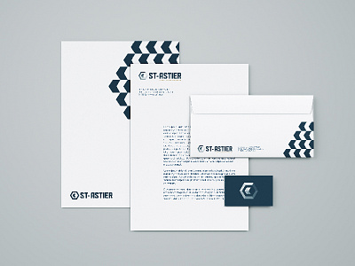 ST-ASTIER - Branding branding cement construction grid identity logo rebranding redesign symbol typography