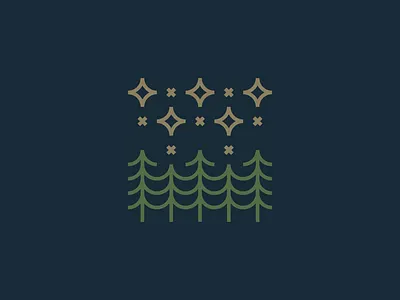 Winter Forest Illustration design graphic graphicdesign illustration pictogram symbol