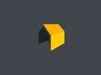 Smarthome building home house logo modern negative space scredeck simple smart smarthome