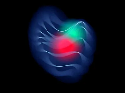 abstract abstract c4d circle generative