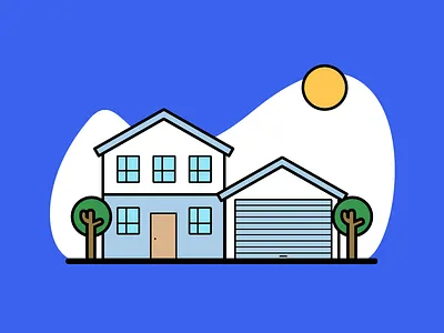 Home graphic design icongraphy icons illustration sticker design