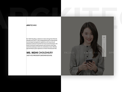 Team Section Arkitechno app company contact contactus dashboard steps tab table uiux web