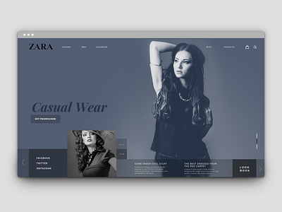 Fashion E-Commerce site concept design desktop e commerce fullscreen responsive ui uiux ux web web design website