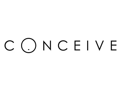 Conceive conceive creative design logo typography