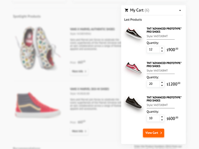 Design concept of Shoes Store cart concept e commerce landing product shoes shop store ui ux wear web