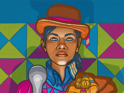 The Bell Ringer artist cholita detroit hero illustration mark sarmel