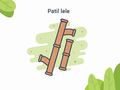 Patil lele Illustration game icon iconography indonesia llustration set traditional ui web