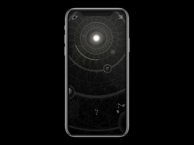 App Planet application design map planet space ui ux