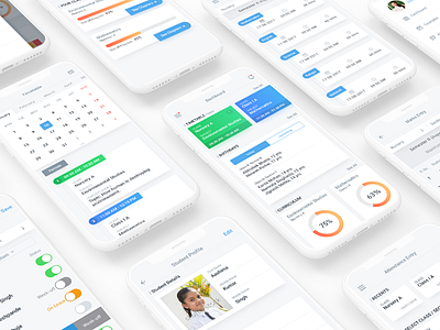 Smart Teacher App announcement assignment dashboard education ios lms school school app teacher teacher app ui ux