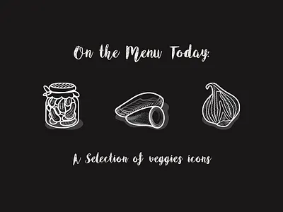 Editable & Vector Veggies Icons editable engraving etching greens icons leguminous shellfruit vector vegan vegetarian veggies