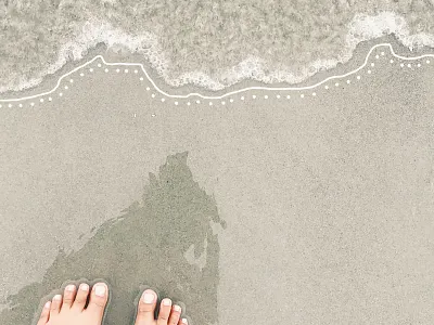 Shore digital art graphic design illustration photography