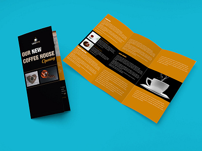 Coffee House Brochure brochure photoshop vector