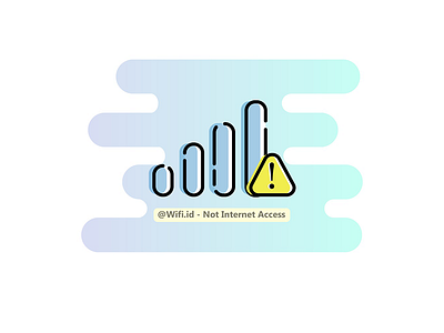 wifi blue gradient internet mbestyle signal wifi