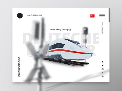 DB ICE4 VR Training App app db deutsche bahn elearning interface training ui ux virtual reality vr