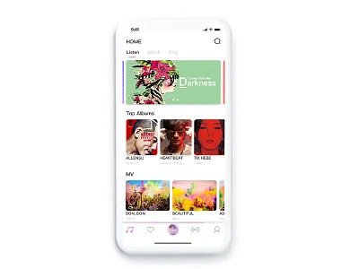 music ui