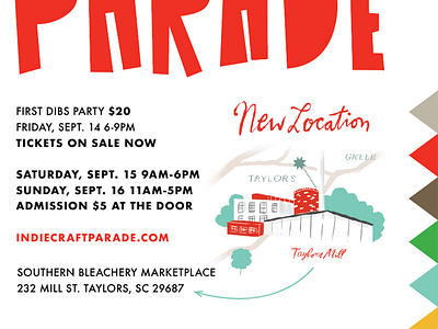 2018 Indie Evolution craft flags indiecraftparade parade triangles