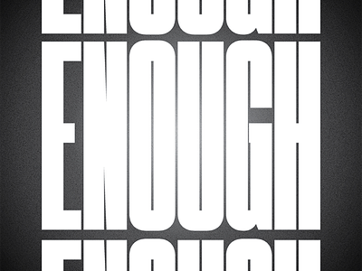 Enough condensed enough film grain narrow poster ritual typeset typography