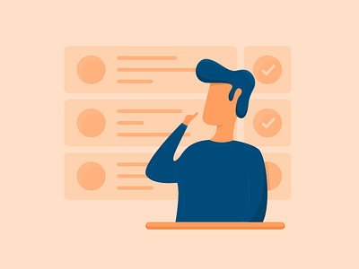 UX Designer character illustration sydney ui ux ux designer