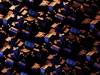 Cityscape aerial amd brutalist c4d city cityscape render structure