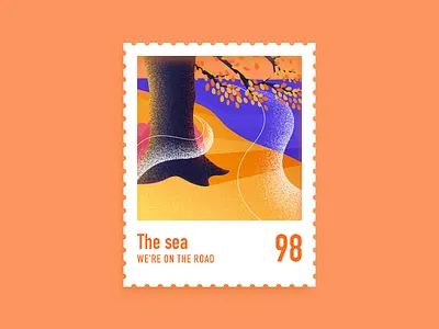 In the autumn illustration