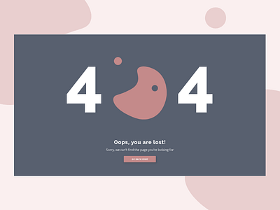 Daily UI :: 008 - 404 page 404 page error ui ui challenge ui design website