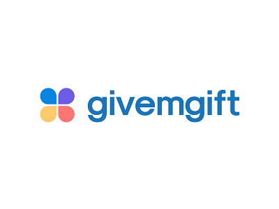 Givemgift brand color gift givemgift logo