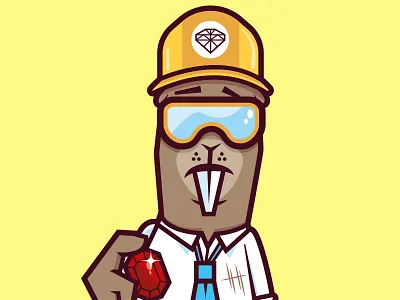 Goofy Gophers cartoon cartoon character character character design comic gopher vector