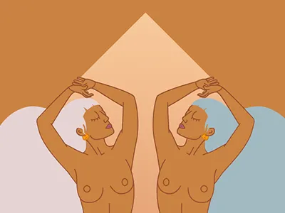 She's Magic drawing illustration self portrait