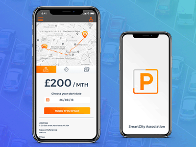 Car rent and parking mob app application car interface mobile parking rent uxui web