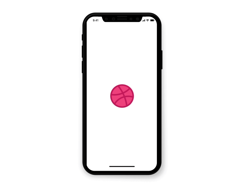 Hello Dribbble! after app application dribbble effect hello hi login principle screen ui ux