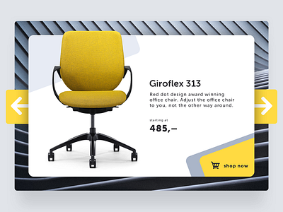Product Slider carousel design inspiration mockup sketch slider ui web design