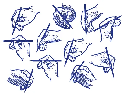 Hand Study draw drawing hands pencil