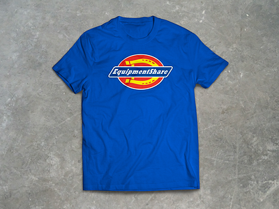 Dickies + EquipmentShare logo logo design t shirt design