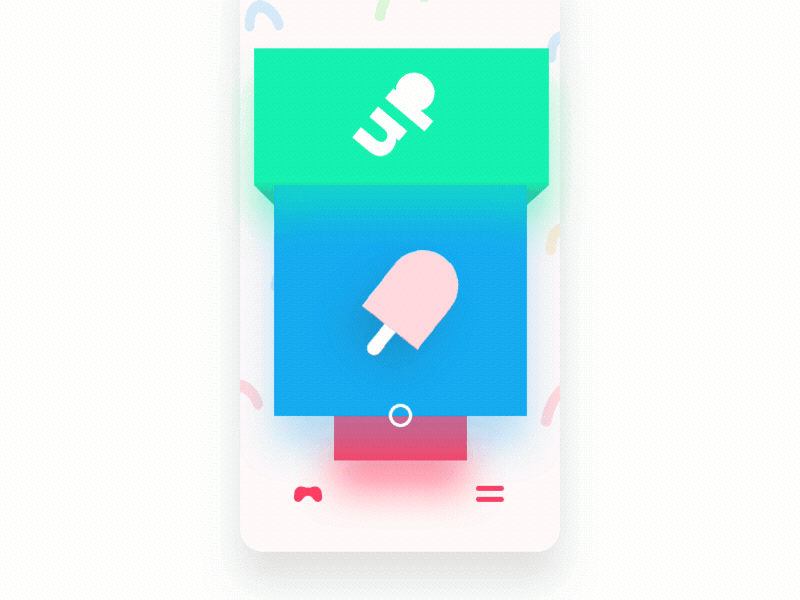 UI - Useless Interfaces No. 1 candy gif ice cream interfaces principle sketch ui