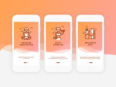Myhealthapp Onboarding app debut health ios mobile onboarding