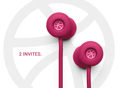 2 invites draft dribbble invitation invite invites