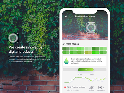 Color App Tiny Concept android color concept dribbble. app goa