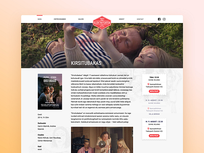 I'll get the tickets, you'll get the drinks arthouse buy cinema clean film overview tickets ui ux web