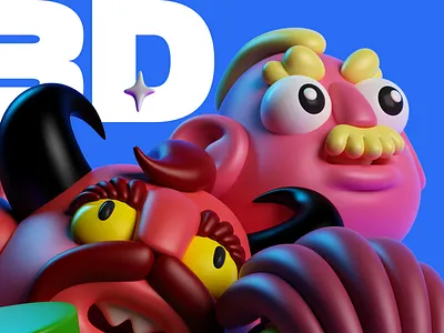 3D Heads 3d cinema4d head illustration vray