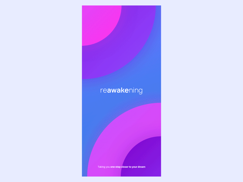 Gratitude & Goals Splash Screen + 3 Dribbble invites animation app color invitation invites iphone x loading splash type typography ui ux