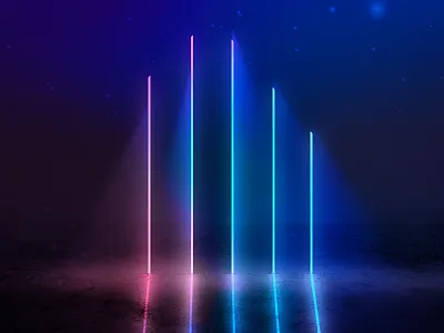 Data Lines 2d 3d after effects cds colourful data jacob capener neon storage