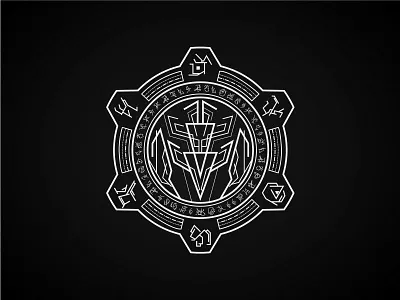 Mystic Symbol 1 abstract ancient emblem geometric art icon illustration line art magic mystic rune sacred geometry symbol