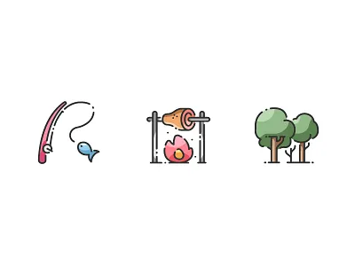 Outdoor Activities activities adventure fishing forest grill outdoor